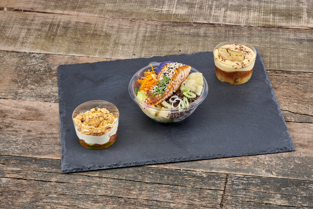 Menu Poke Bowl Saumon