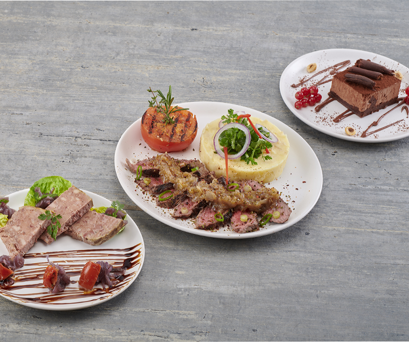 Menu Bavette A L Echalotte